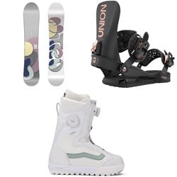 Nitro Nova Snowboard ​+ Union Juliet Snowboard Bindings ​+ Vans Encore Pro Snowboard Boots - Women's 2026