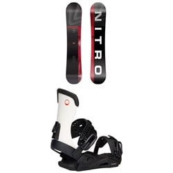 Nitro Team Pro Snowboard ​+ Season Meld Snowboard Bindings 2026