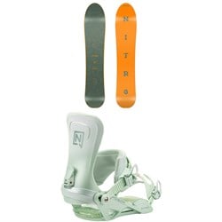 Nitro Slash Snowboard ​+ Poison Snowboard Bindings - Women's 2026