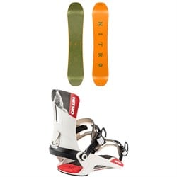 Nitro Basher Snowboard ​+ Rambler Snowboard Bindings 2026