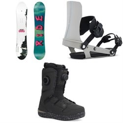 Ride Saturday Snowboard ​+ Specter Snowboard Bindings ​+ Karmyn Zonal Snowboard Boots - Women's 2026