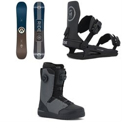 Ride Agenda Snowboard ​+ C-6 Snowboard Bindings ​+ Lasso Boa Snowboard Boots 2026