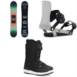Ride Heartbreaker Snowboard ​+ Specter Snowboard Bindings ​+ Hera Snowboard Boots - Women's 2026