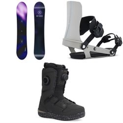 Ride Compact Snowboard ​+ Specter Snowboard Bindings ​+ Karmyn Zonal Snowboard Boots - Women's 2026