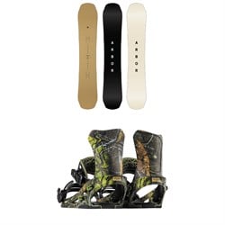 Arbor Element Decon Snowboard ​+ Flux DS Snowboard Bindings 2026