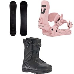 Sims Macrodose Snowboard ​+ Union Trilogy Snowboard Bindings ​+ K2 Contour Snowboard Boots - Women's 2026