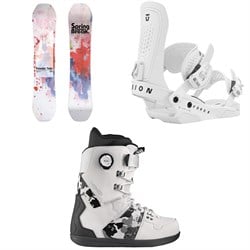 CAPiTA Spring Break Powder Twin Snowboard ​+ Union Force Snowboard Bindings ​+ Deeluxe D.N.A. Pro Snowboard Boots 2026