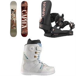 CAPiTA Paradise Snowboard ​+ Union Juliet Snowboard Bindings ​+ Deeluxe D.N.A. Snowboard Boots - Women's 2026