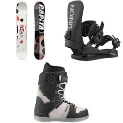 CAPiTA Outerspace Living Snowboard ​+ Union STR Snowboard Bindings ​+ Deeluxe D.N.A. Snowboard Boots 2026