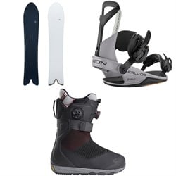Fjell Snowboards MT 1542 Snowboard ​+ Union Falcor Snowboard Bindings ​+ Nidecker Index Snowboard Boots