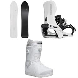Fjell Snowboards MT Hokkaido Snowboard ​+ Nidecker LT Supermatic Snowboard Bindings ​+ Kita Snowboard Boots 2026