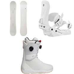 Fjell Snowboards MT 1230 Snowboard ​+ Union Force Snowboard Bindings ​+ Nidecker Rift Pro Snowboard Boots