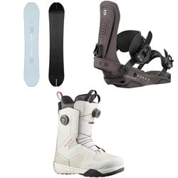 Season Kin Snowboard ​+ Union Force Snowboard Bindings ​+ Salomon Dialogue Dual Boa Snowboard Boots 2026