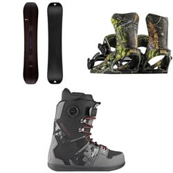 United Shapes Object Snowboard ​+ Flux DS Snowboard Bindings ​+ Deeluxe D.N.A. Pro Snowboard Boots 2026