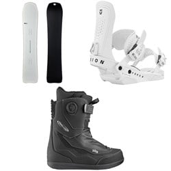 United Shapes Transmission Snowboard ​+ Union Force Snowboard Bindings ​+ Deeluxe Aeris Snowboard Boots 2026