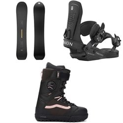 United Shapes Horizon Snowboard ​+ Union Trilogy Snowboard Bindings ​+ Vans Luna Pro Snowboard Boots - Women's 2026