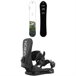 Public Snowboards Outreach Snowboard ​+ Union STR Snowboard Bindings