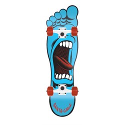 Santa Cruz Screaming Foot Right Skateboard Complete | evo