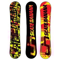 Lib Tech Skate Banana BTX Wide Banana Rocker (Yellow/Red