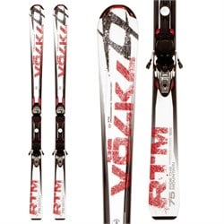 Volkl RTM 75 Skis + 4Motion 10.0 Bindings 2012 | evo