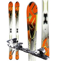 K2 A.M.P. Impact Skis + Marker MX 12.0 Demo Bindings 2012 | evo