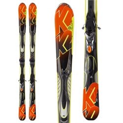 K2 A.M.P. Impact Skis + Marker MX 11.0 TC Bindings 2013 | evo