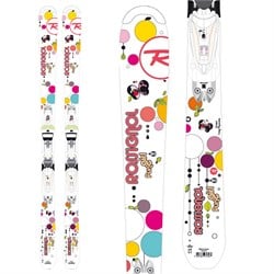 Used Rossignol FUN GIRL Girls DH Ski/Binding White 110 cm 11732-S000348037