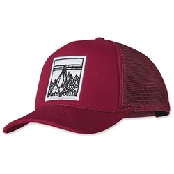 Patagonia Master Chief Hat Red Rope Adjustable