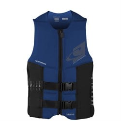 ONeill Checkmate Comp Impact Wakeboard Vest Black Oneill Life Jackets 