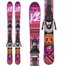 K2 Luv Bug Skis + Fastrak2 7 Bindings - Girls' 2017 | evo Canada