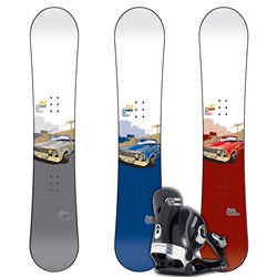Morrow Slick frty 6 Snowboard - Slick 46 Red Top White