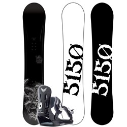 5150 FIFTYONE FIFTYスノーボード　144cm 5150 Snowboard 128cm Shooter Fifty One Fifty Youth-Adult