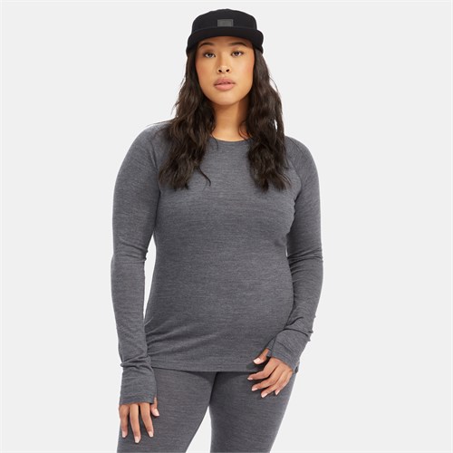 evo Ridgetop Merino Wool Midweight Crew Top - Women's