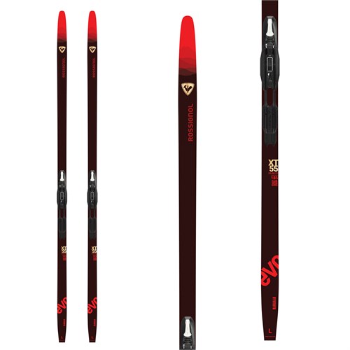 Rossignol Evo XT 55 Positrack Cross Country Skis + Tour Step In Bindings 2024