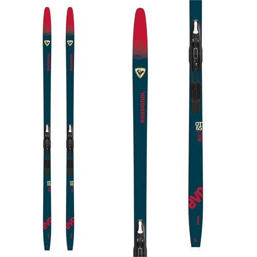 Rossignol Evo OT 65 Positrack Cross Country Skis + Control Step In Bindings 2024