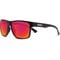 False ? '' : Matte Black/Polarized Red Mirror