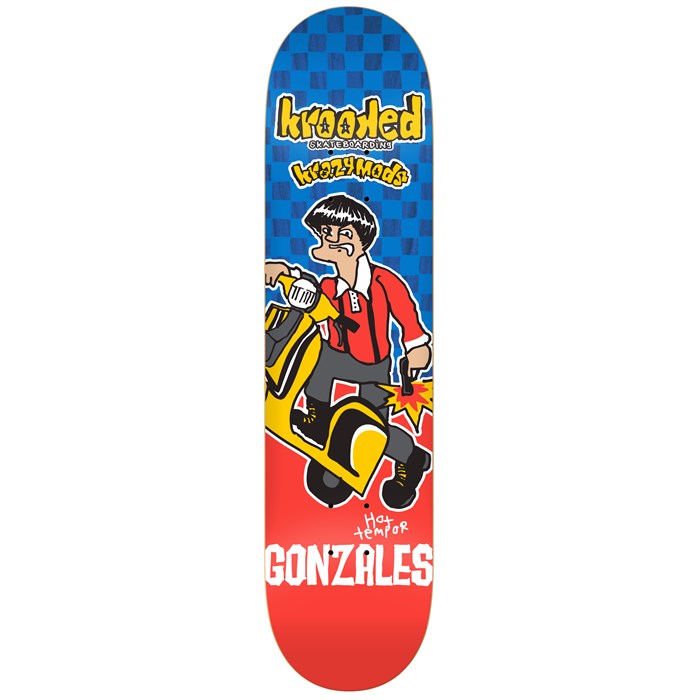 Krooked Gonz Kwadrophenia 8.38 Skateboard Deck | evo