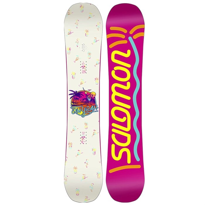 Salomon - Oh Yeah Snowboard + Salomon Rhythm Snowboard Bindings 2016