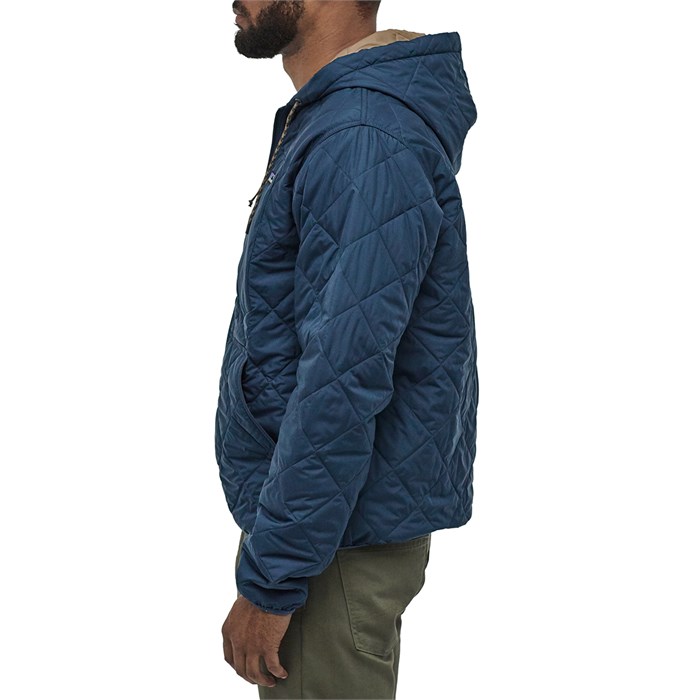 Patagonia men's diamond hot sale quilt bomber hoody black