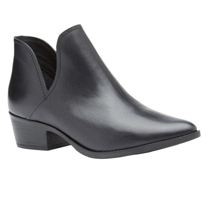 steve madden austin cutout leather booties