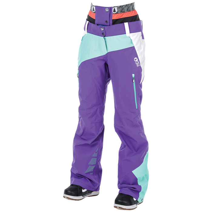 Picture Organic Clothing Exa Pant Cloud Blue Womens Ski trousers   Snowleader