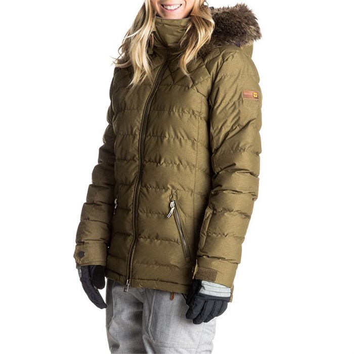 roxy women's quinn snow jacket