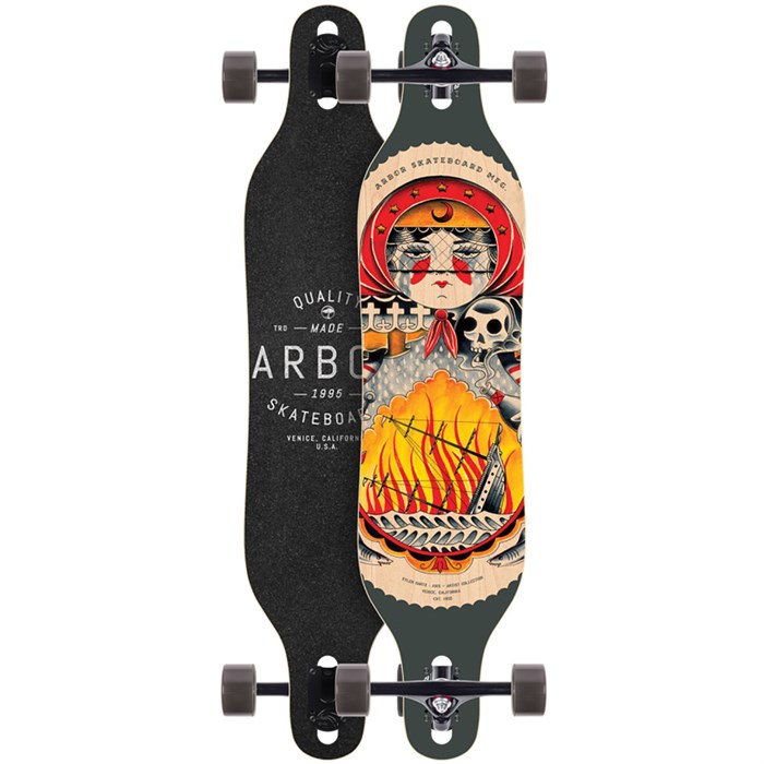 Arbor Axis GT Artist Collection Longboard Complete | evo Canada