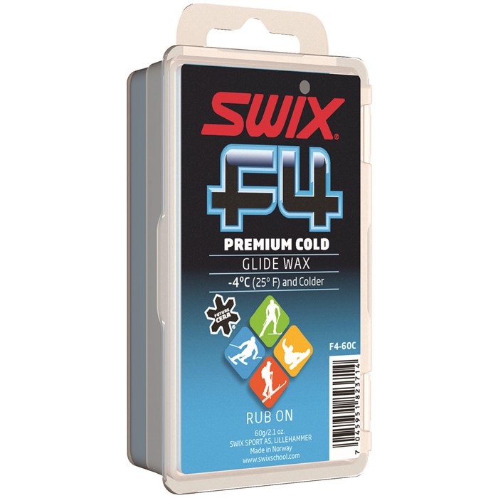 SWIX - F4-60C Premium Glidewax Cold 60g