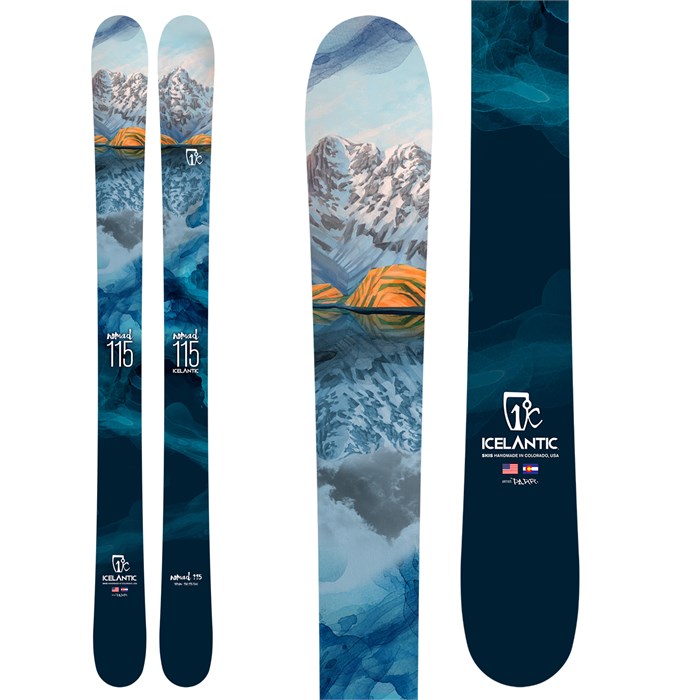 Icelantic Nomad 115 Skis 2017 evo