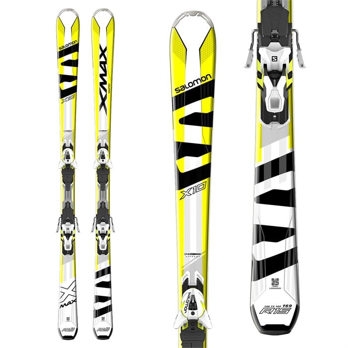 tweede Belachelijk Partina City Salomon X-Max X10 Skis + XT 12 Bindings 2017 | evo