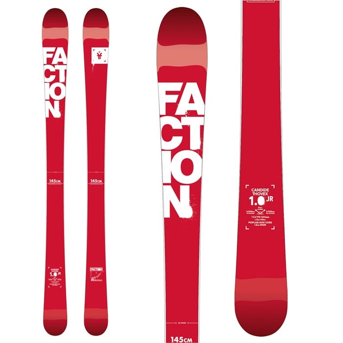 Faction Candide 1.0 Jr. Skis - Boys' 2016 | evo