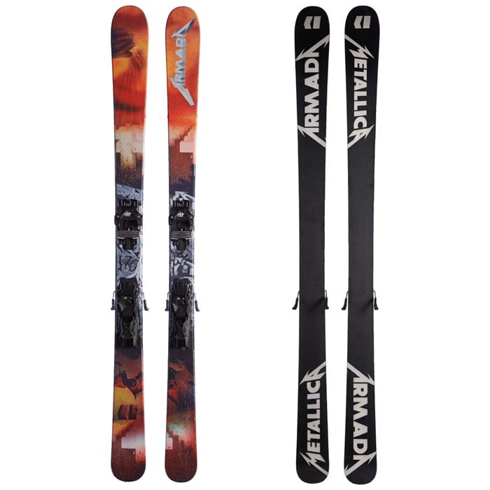 Armada x Metallica Invictus 95ti Skis Tyrolia Attack 13 Demo