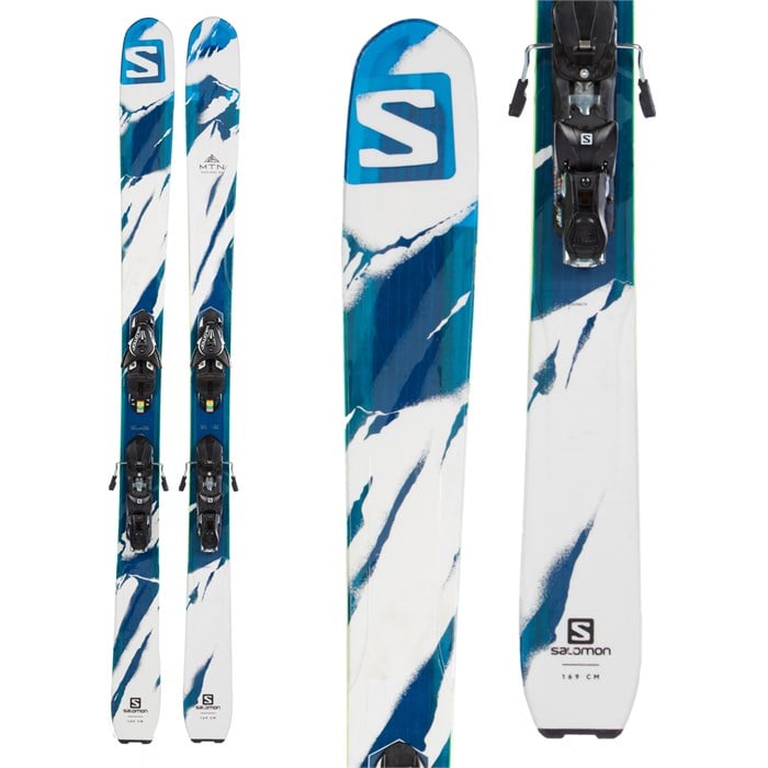 Salomon MTN Explore 95 Skis Salomon Z12 Demo Bindings 2016 Used evo