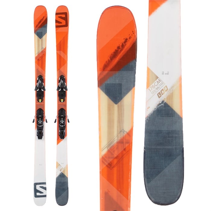 Salomon NFX Skis + Salomon Z12 Bindings 2016 Used | evo